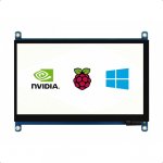 Waveshare 7" QLED quantum dot displej, 1024×600, HDMI, IPS, kapacitní – Sleviste.cz