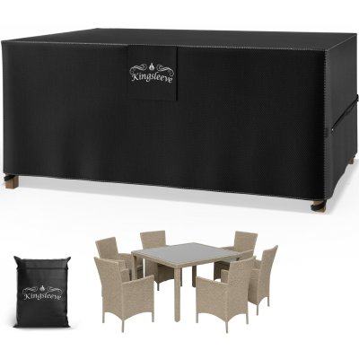 Deuba Ochranný kryt na sedací soupravu 200x160x74 cm antracit – Hledejceny.cz