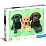 Clementoni Tři labradoři HQC 1000 dílků – Zboží Dáma