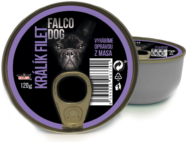 Sokol Falco Dog králík filet 120 g