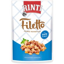 Rinti Filetto s kuřecím masem a kachnou v želé 24 x 100 g