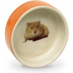 Nobby Hamster keramická miska 7,5 x 2,5 cm oranžová – Hledejceny.cz