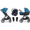 Kočárek Baby Jogger City Sights Kombinovaný + Cybex Aton B2 i-Size Autosedačka 0-13kg + Adaptéry Deep Teal 2023