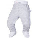 Little Angel Polodupačky tenké Outlast pruh bílošedý melír/bílá – Zboží Dáma