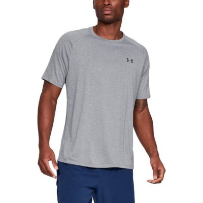 Under Armour Tech SS Tee 2.0 Steel Light Heather/black – Sleviste.cz