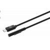 usb kabel Manhattan 353632 nabíjecí, Surface Connect to USB-C Charging Cable (M/M), 15 V / 3 A, 1.8m, černý