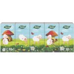 Tento Kids Ovečka papírové kapesníčky z čisté celulózy 3-vrstvé 10 x 10 ks – Hledejceny.cz