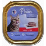 Plaisir pro sterilizované kočky hovězí 100 g – Zbozi.Blesk.cz