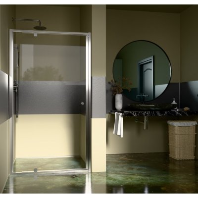 H K Sprchové dveře do niky STYLE 90 rozměr 87-100x190 čiré sklo STYLE90 – Zboží Mobilmania