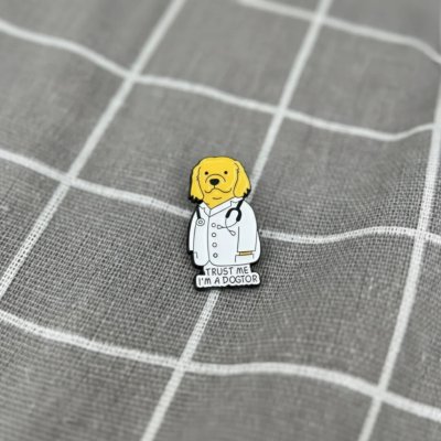 Pinarna Trust me I'm a dogtor Věř mi jsem psoktor (doktor pes) – Zboží Dáma