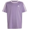 Dětské tričko adidas Essentials 3 Stripes Cotton Boyfriend Tee Jr IL3276 Tričko s pruhy