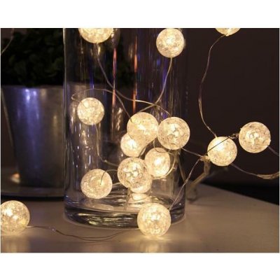 Eglo 411068 LED Vánoční řetěz DEW DROP 15xLED 3xAA 1,4m EG411068 – Hledejceny.cz
