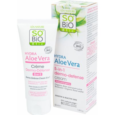 So´Bio étic Country life krém ochranný pro citlivou pleť aloe vera 5v1 50 ml – Zboží Mobilmania