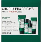 Some By Mi AHA BHA PHA 30 Days Miracle AC SOS mycí pěna 30 ml + tonikum 30 ml + sérum 10 ml + krém 20 g dárková sada – Zboží Mobilmania