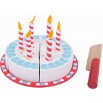 Bigjigs Toys krájecí narozeninový dort – Zboží Dáma