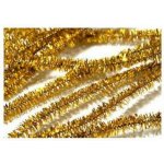 Plyšový drátek 50cm/10ks zlatý – Zboží Dáma