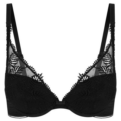 Simone Perele podprsenka TRIANGLE push UP 12Y347 Black – Zboží Mobilmania