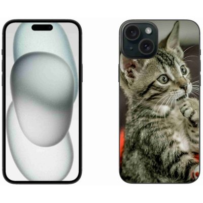 mmCase Gelové iPhone 15 Plus - roztomilá kočka – Zboží Mobilmania