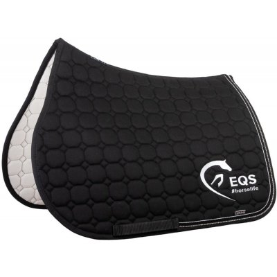 Equiline Podsedlová dečka Diamant EQS #horselife tmavě modrá bílá kamínky střibrná – Hledejceny.cz