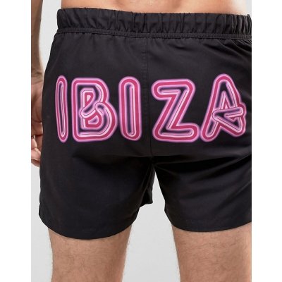 Asos Neon IBIZA šortkové plavky