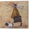 Plakát Obraz na plátně Sam Toft - Travels with the Dog, 2 - 40×40 cm