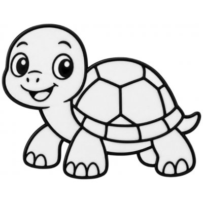 Svíčkománie3D Želva omyvatelná omalovánka s mantinely – Hledejceny.cz