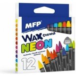 MFP voskovky fluo 12 barev trojhranné – Zboží Mobilmania