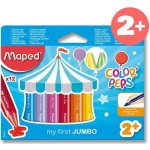 Maped Voskovky Color'Peps Wax Jumbo 12 barev trojhranné – Sleviste.cz