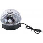 Jenifer LED disko koule 6x3W RGBW USB MP3 BLUETOOTH s dálkovým ovládáním – Zboží Dáma