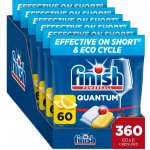 Finish Quantum All in 1 kapsle do myčky Lemon 6 x 60 ks – Sleviste.cz