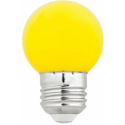FARO LED žárovka G45 žlutá E27 1W – Hledejceny.cz