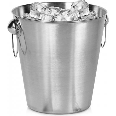 Excellent Houseware Chladič na víno, sekt, 20 cm, stříbrný s matným povrchem – Zbozi.Blesk.cz