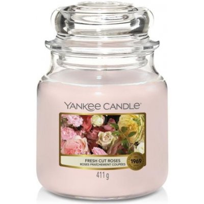 YANKEE CANDLE Fresh Cut Roses svíčka 411g – Hledejceny.cz