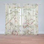 Sablio Záclony Ovocný akvarel: 2ks 150x250cm – Hledejceny.cz