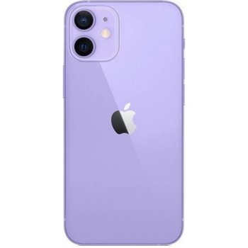 Kryt Apple iPhone 12 MINI zadní + střední fialový