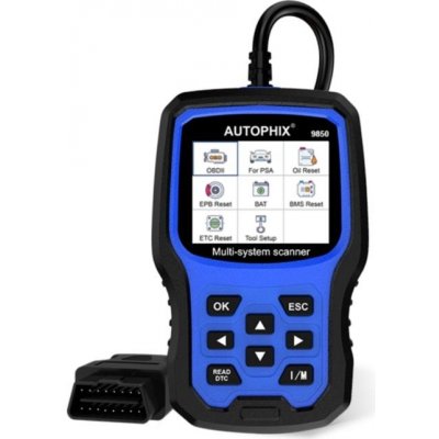 Autophix 9850 OBDII pro Peugeot, Citroen