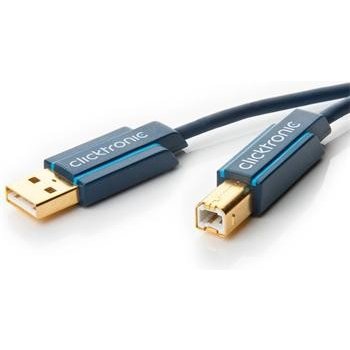 ClickTronic CLICK70095 USB 2.0, A-B, 1m