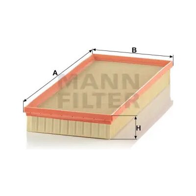 MANN FILTER Vzduchový filtr C 40 163 – Hledejceny.cz