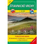 Šťiavnické vrchy 1:50 000 SK Mapa skládaná – Sleviste.cz