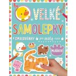 Velké samolepky a omalovánky pro malé ruce Mláďata – Zboží Mobilmania