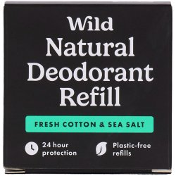 Wild deostick Refill Fresh Cotton & Sea Salt 40 g