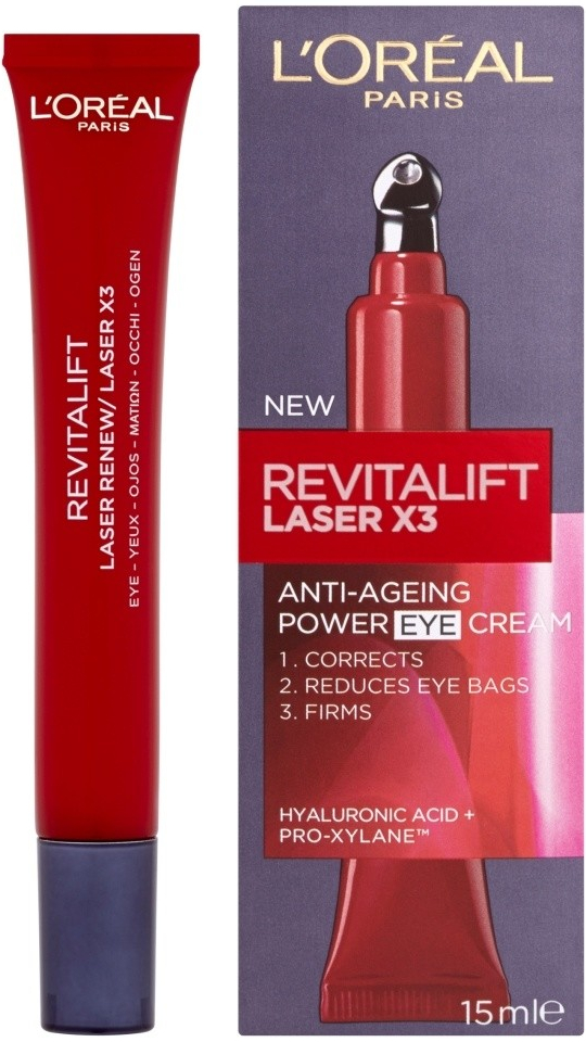L'Oréal Revitalift Laser Renew omlazující oční krém 15 ml od 349 Kč -  Heureka.cz