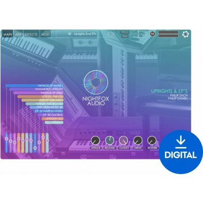 Nightfox Audio Uprights and EPs (Digitální produkt) – Zboží Živě