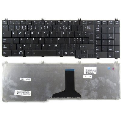 česká klávesnice Toshiba Satellite C650 C655 C660 C665 C670 L650 L655 L670 L750 černá CZ mat