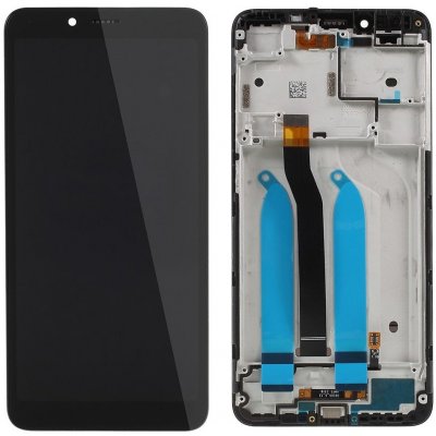 LCD Displej + Dotykové sklo + Přední panel + Rám Xiaomi Redmi 6 / 6A