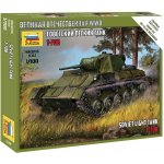 Zvezda Т-70B Soviet Tank Wargames WWII military 6290 1:100 – Sleviste.cz