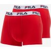 Boxerky, trenky, slipy, tanga Fila 2Pack pánské boxerky červené FU5016/2-118