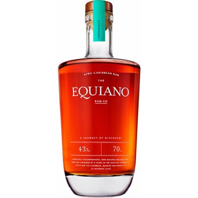 The Equiano Rum 43% 0,7 l (holá láhev) – Hledejceny.cz