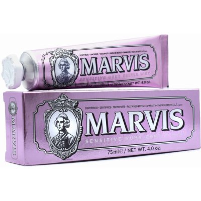 Marvis pro citlivé dásně s fluoridy 75 ml – Hledejceny.cz