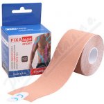 FIXAtape Sport Standard kinesiology elastická tejpovací páska tělová 1 ks 5cm x 5m – Zboží Mobilmania